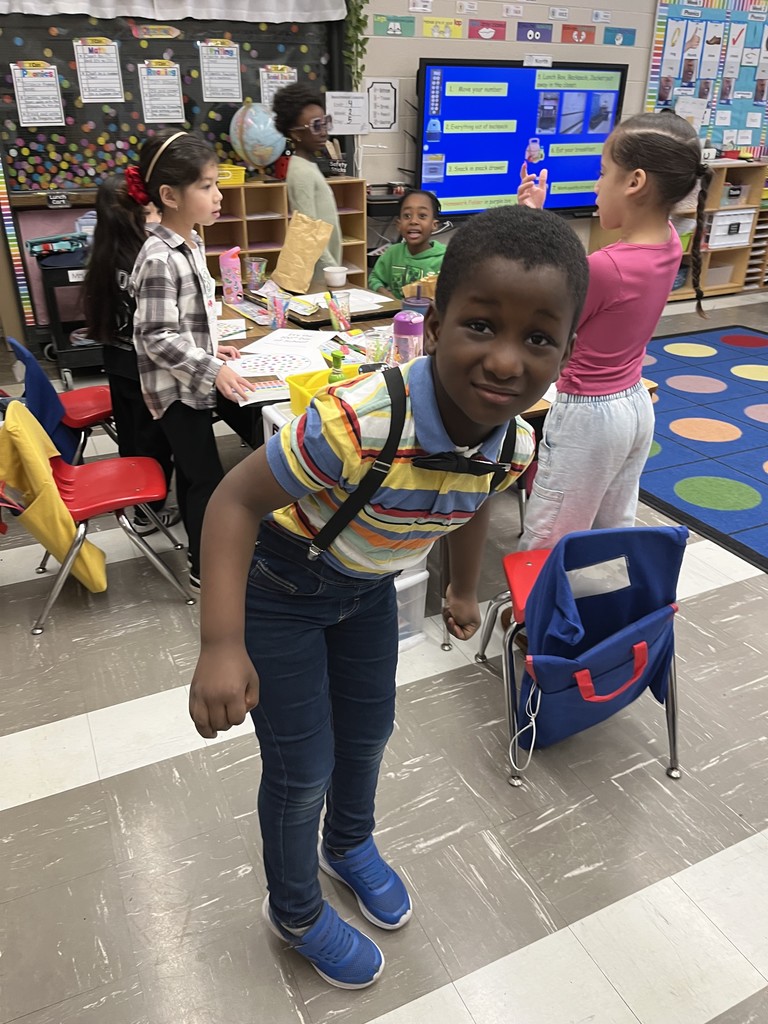 Students dressed up as 100 year olds