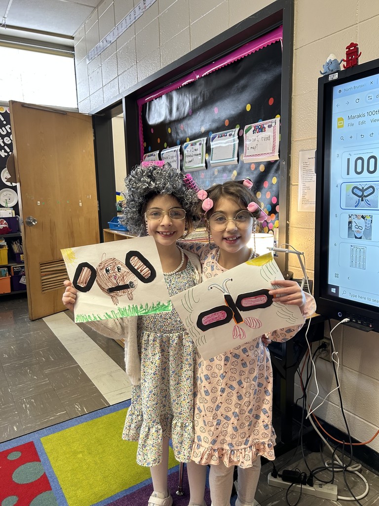 Students dressed up as 100 year olds