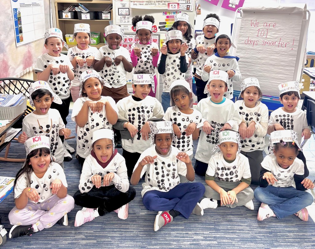 Mrs. Bornheimer's Class pretending to be dalamations