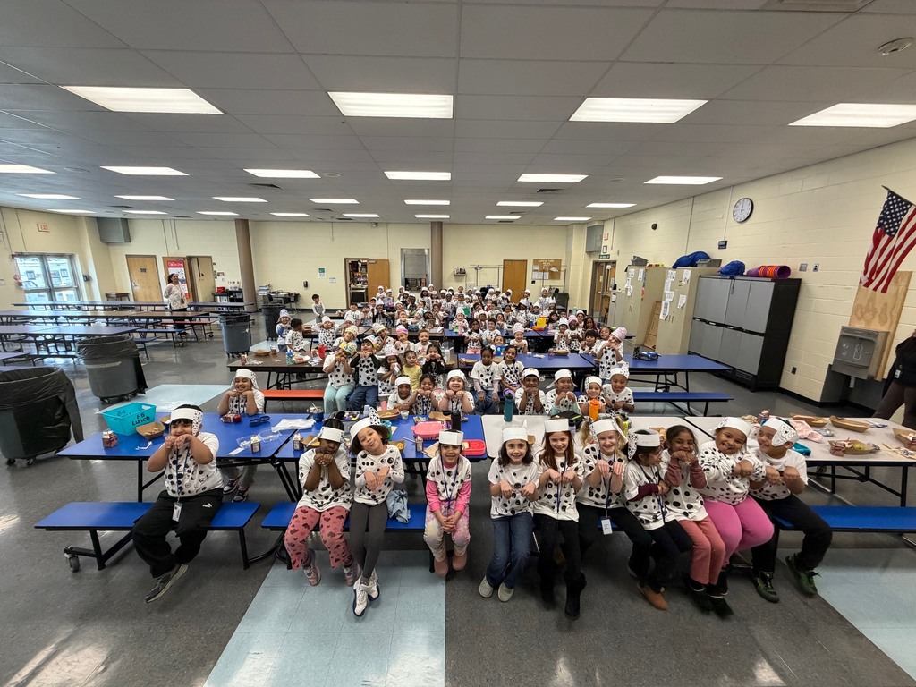 101 Dalmatian First Graders! pretending to be dalamations