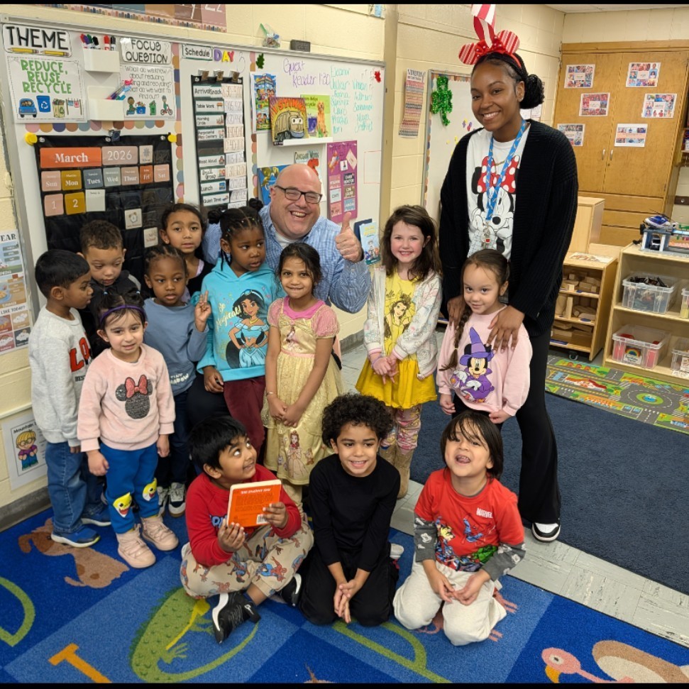 Students in a group photo