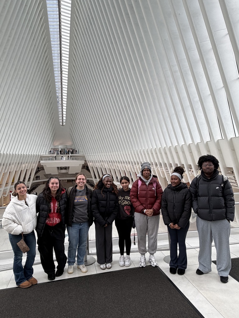 9/11 Memorial and Museum Trip - students posing in group shot