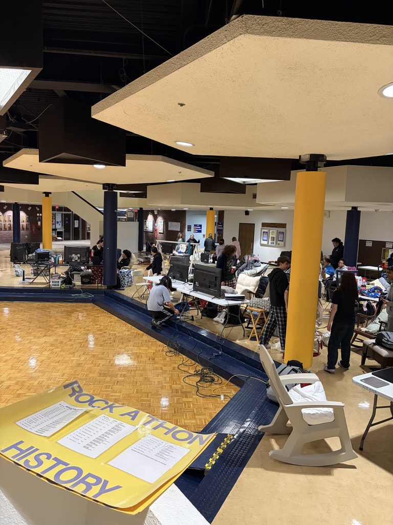 Rock-a-Thon 2026 students walking around