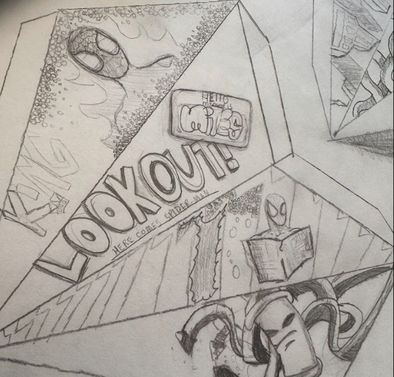 star point artwork of a student