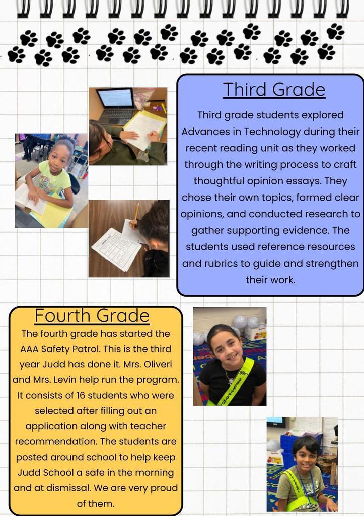 March Edition of Judd Happenings