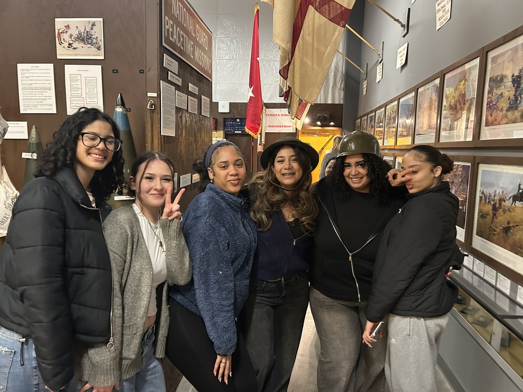 NJ Militia Museum in Lawrenceville with the AMH class