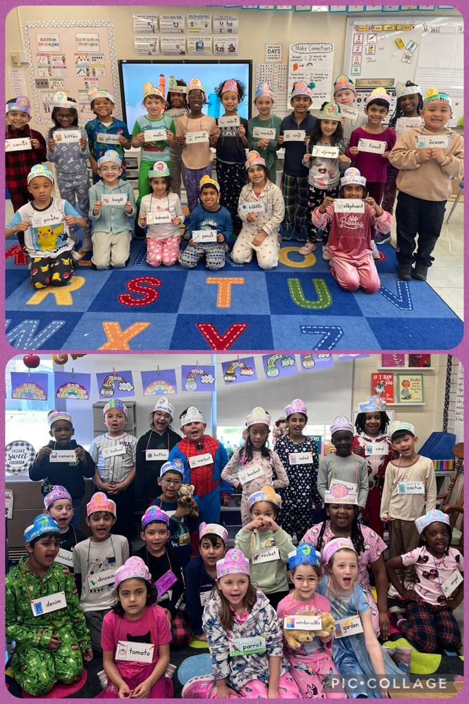 students posing with crowns on
