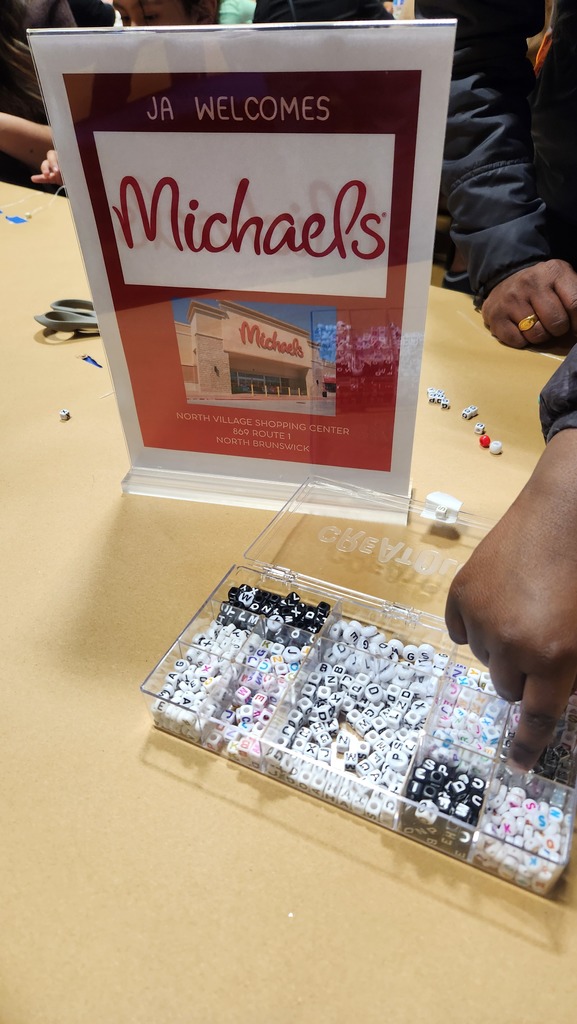 Michaels' Craft Store Sign with beads