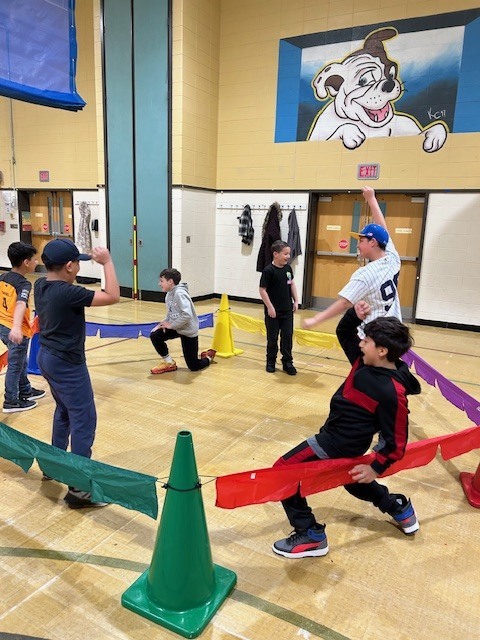 Kids playing Striker Ball!