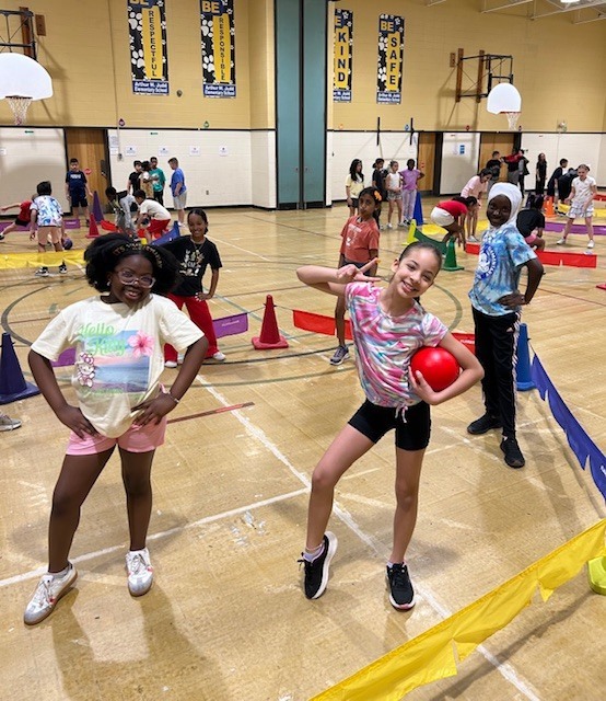 Kids playing Striker Ball!