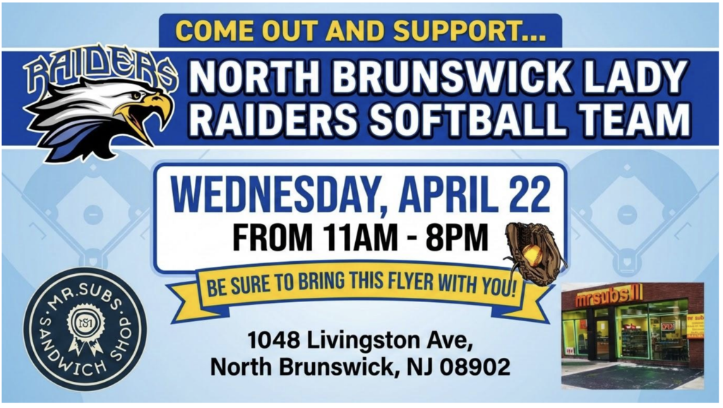 Raider Softball Fundraiser on April 22nd
