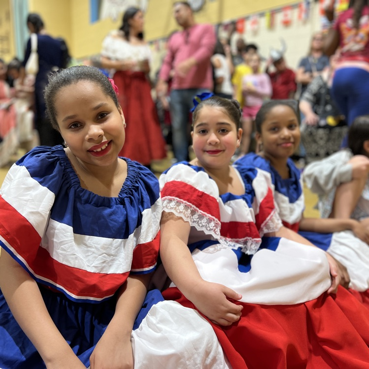 Students at International Night