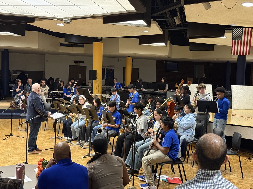 The NBTMS Jazz Band performing.