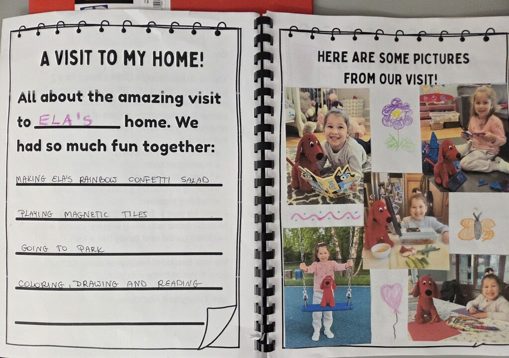 clifford journal with student photos