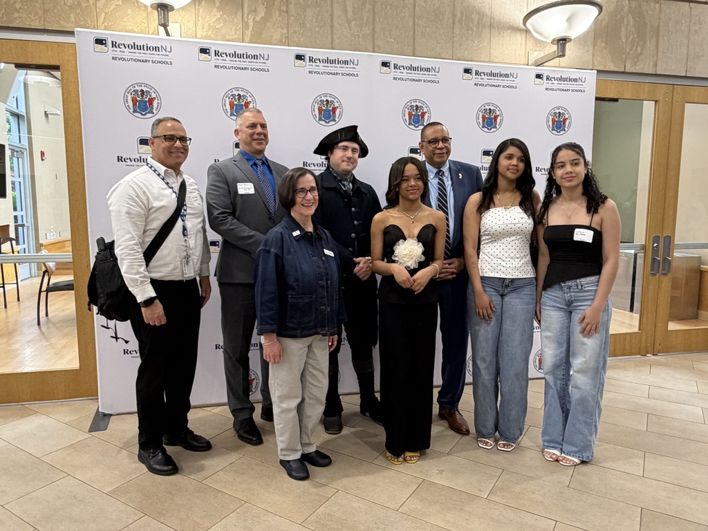 The NBTHS contingent with Revolution NJ VIPs and Dr. Dale Caldwell, NJ Lt. Governor