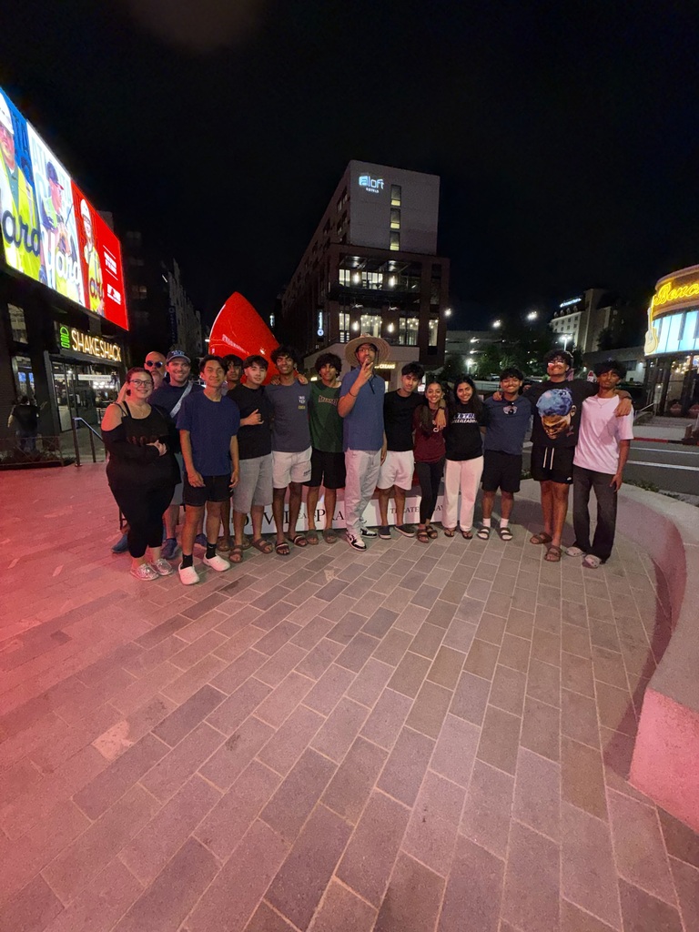 Group photo in The Battery