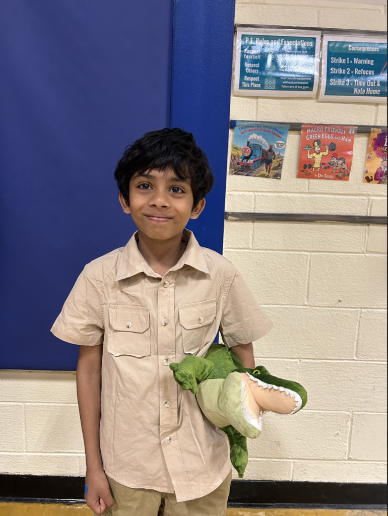 Student dressed as explorer