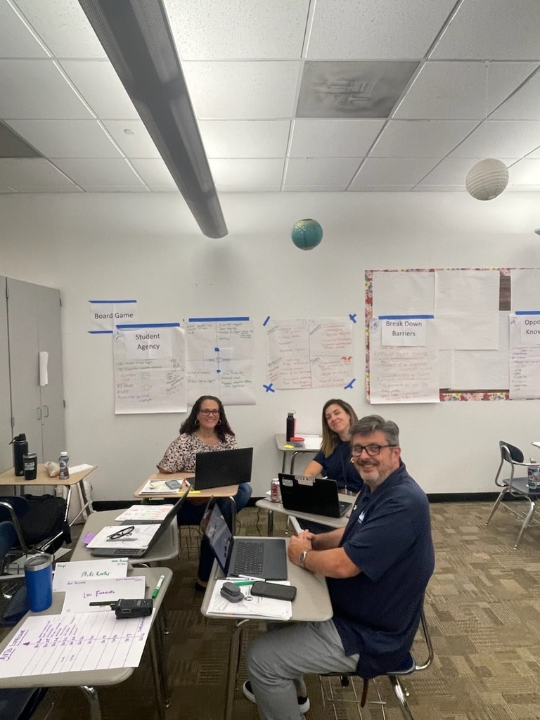 NBTHS staff attending Transformational Leadership!