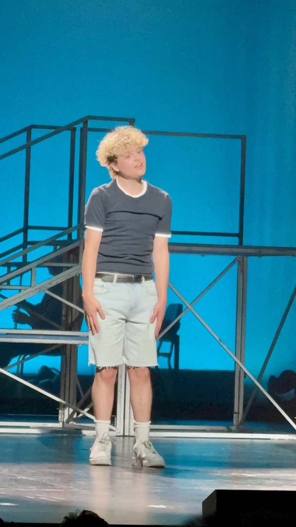 NBTHS junior Nathaniel performs in the Paper Mill Playhouse Summer Musical Theater Conservatory "New Voices" Revue