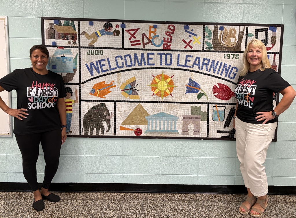 Ready to welcome another year of learning!  Happy First Day of School from the Main Office!