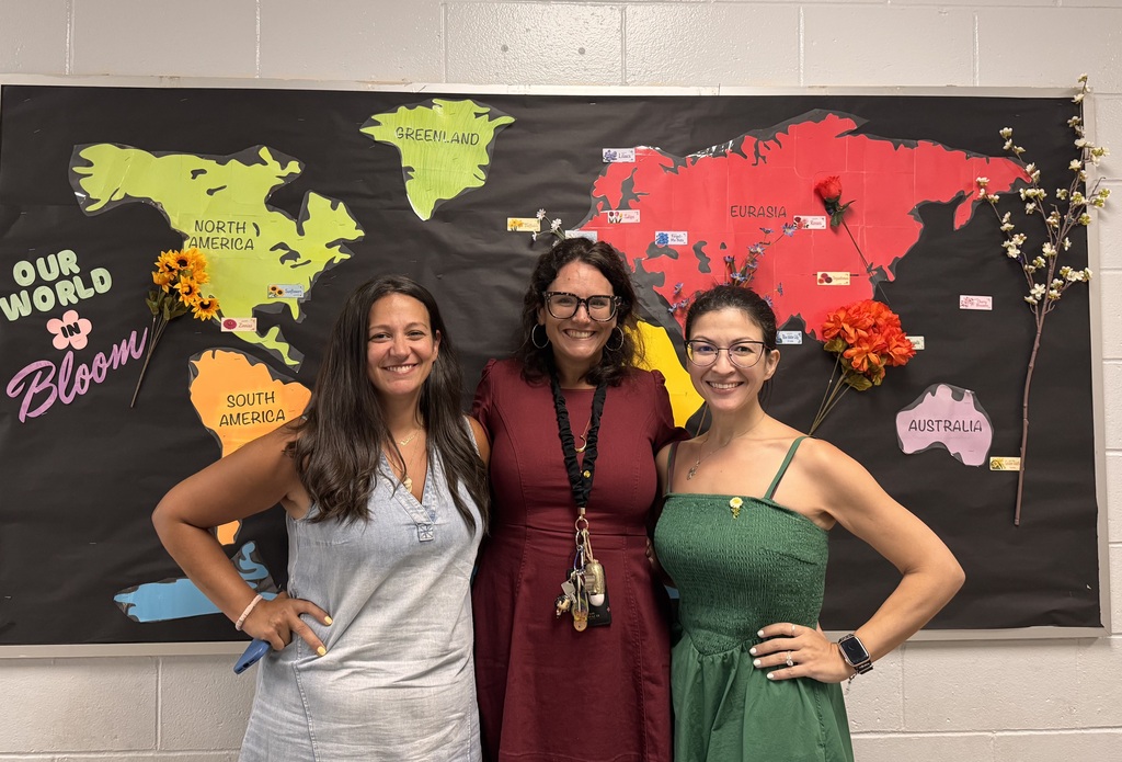 The Art, Library, and Tech teachers at Parsons are ready to bloom into the new year!
