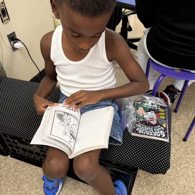 students doing independent reading 