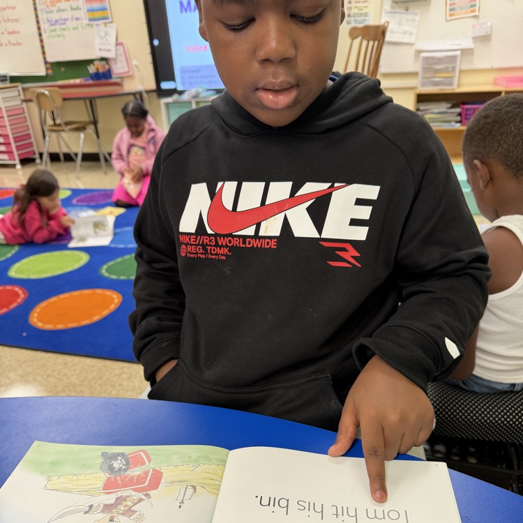 students doing independent reading 