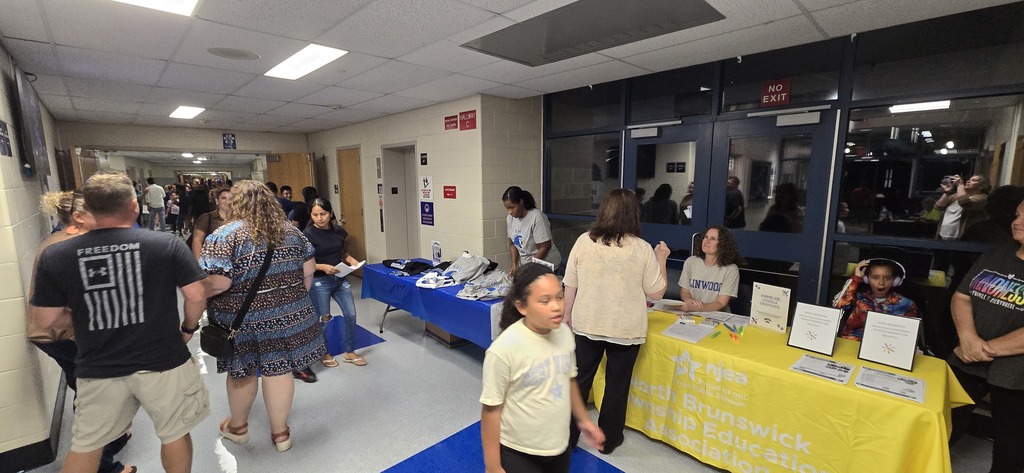 Families attending back to school night