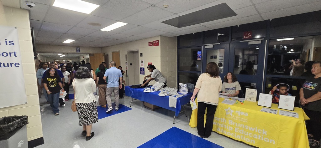 Families attending back to school night