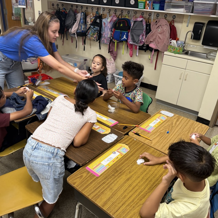 students participating in the experiment 