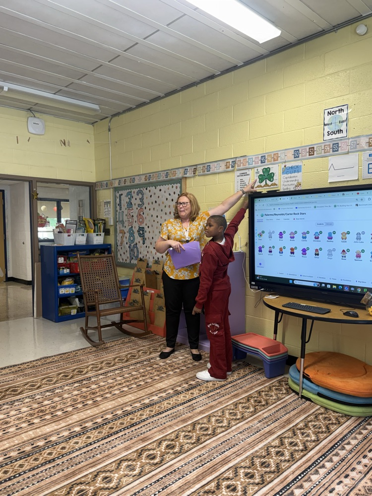 Students acting out Word study vocabulary in a classroom