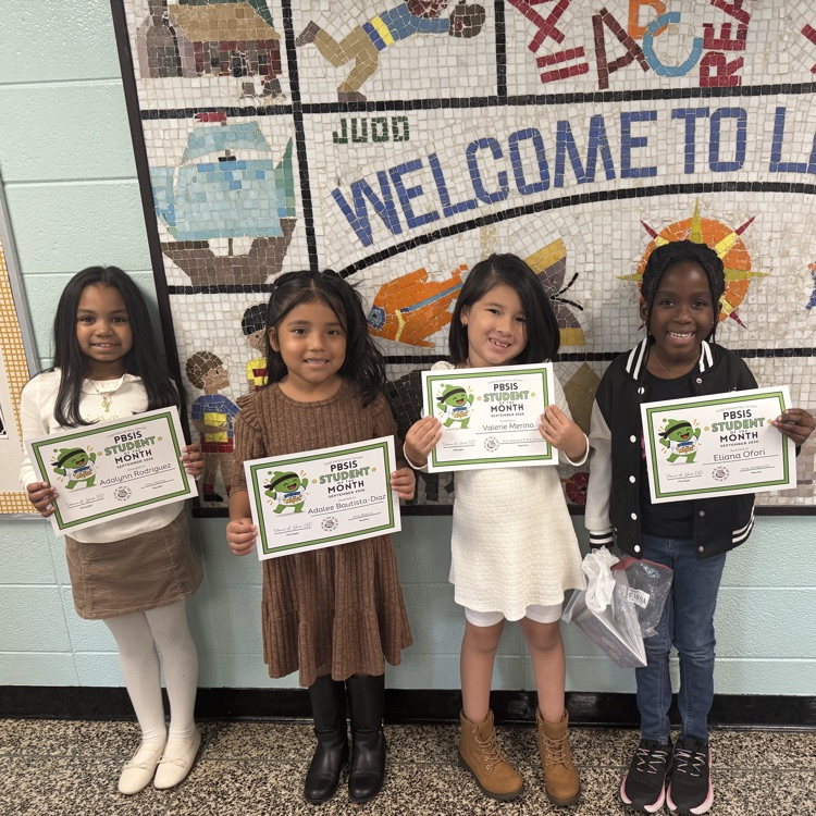 Students holding certificates