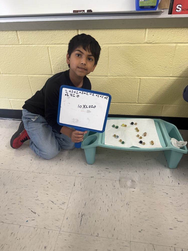students investigating math by working together