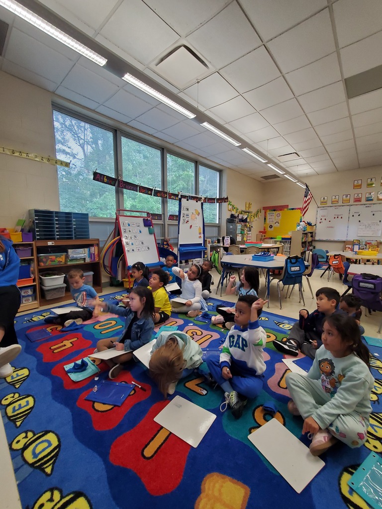 Student "air writing" letters