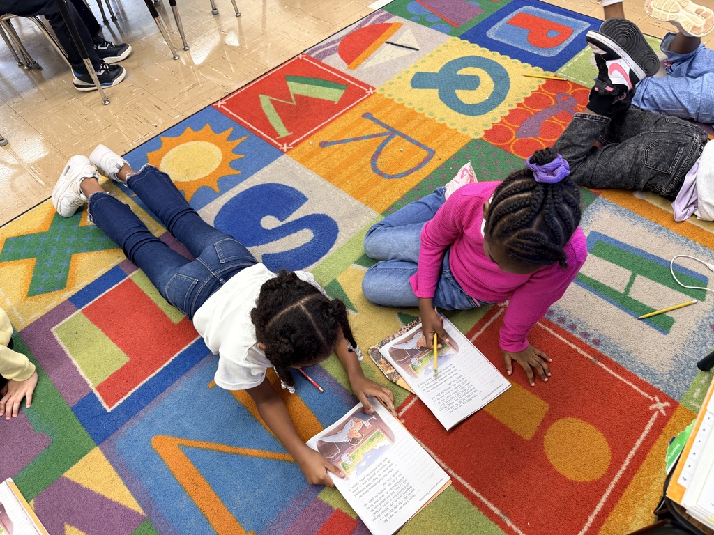 Ms. Marin's Class enjoying Benchmark and learning about Habitats!