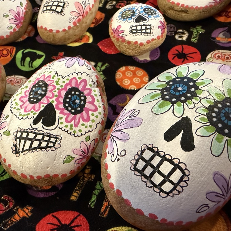 Painted rocks