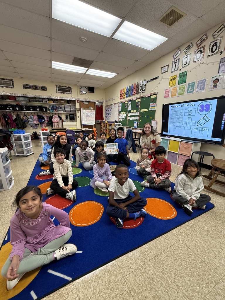 The class is pictured with Ms. Keogh