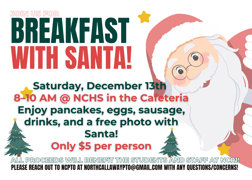 Breakfast with Santa flyer