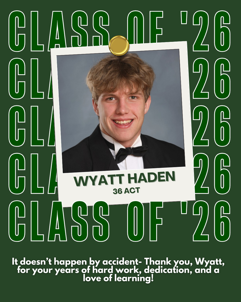 Wyatt Haden ACT celebration post