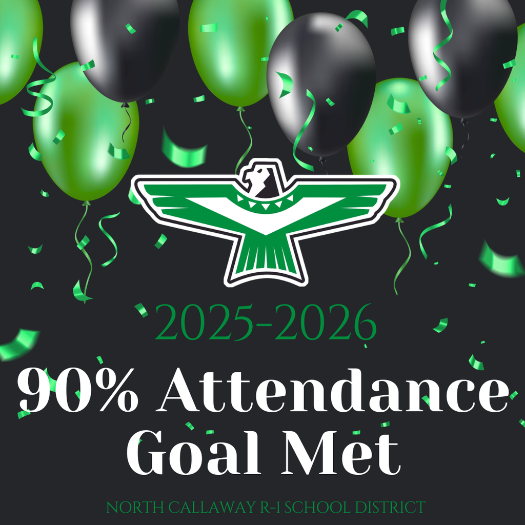 Celebrating 90% Attendance Goal Met by North Callaway School District 