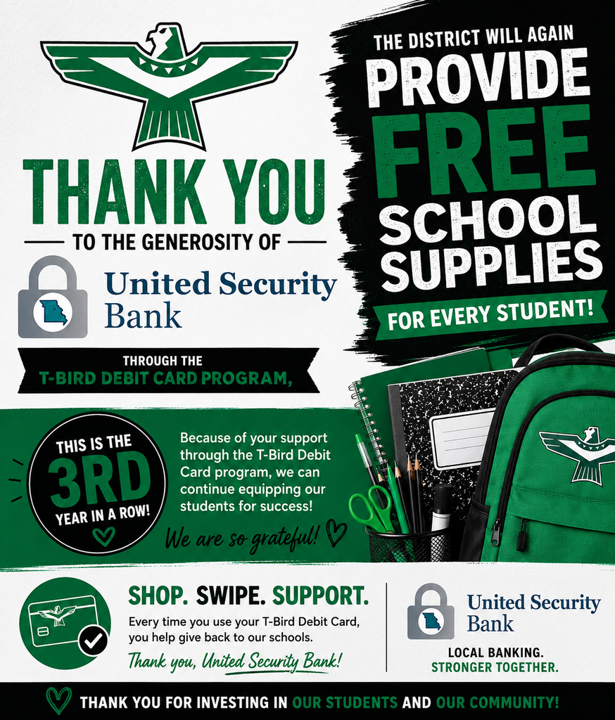 Free school supplies for every student in 2026-27.