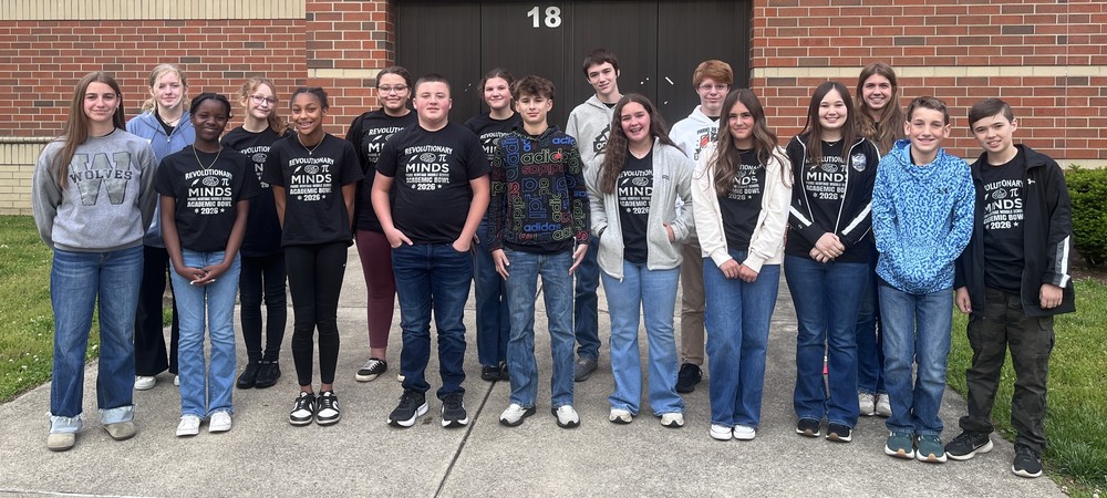 academic team members standing in two rows