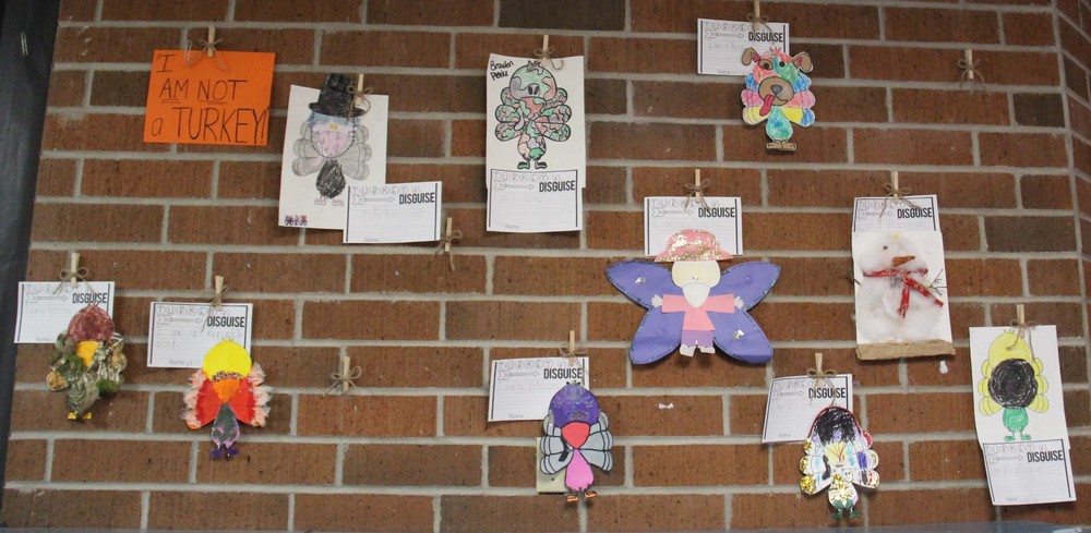 photo of turkeys in disguise