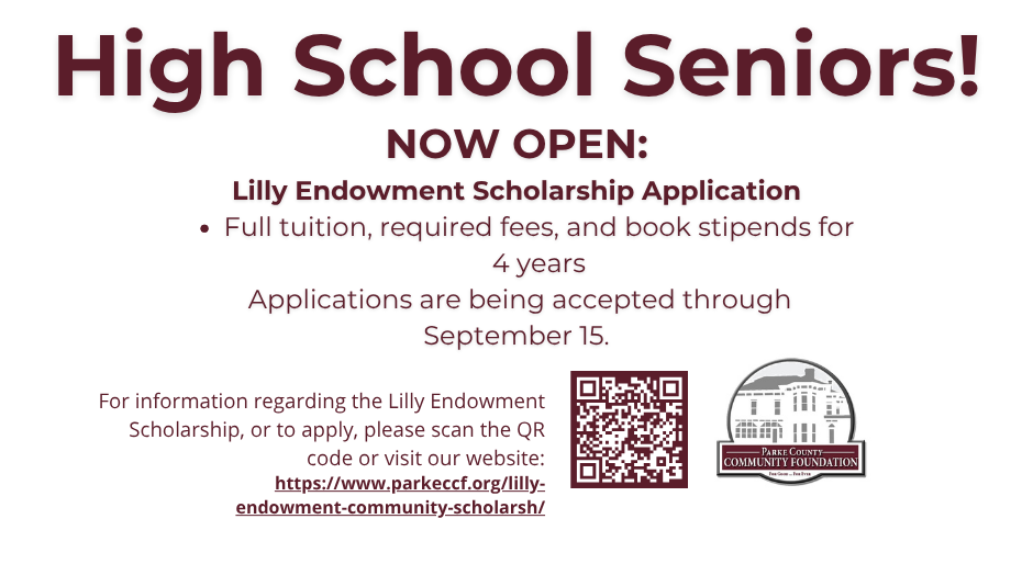 graphic for the Lilly Scholarship