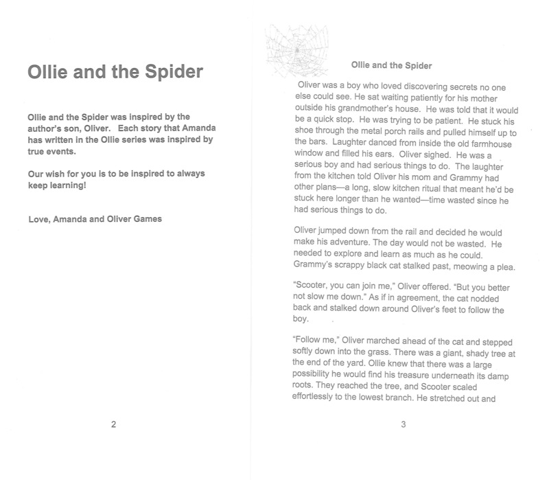 photo of the first page from the book