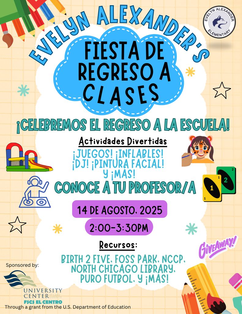 Fiesta de Regreso a Clases