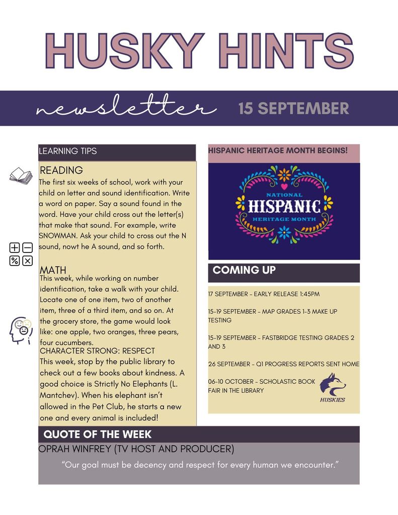 Weekly Newsletter