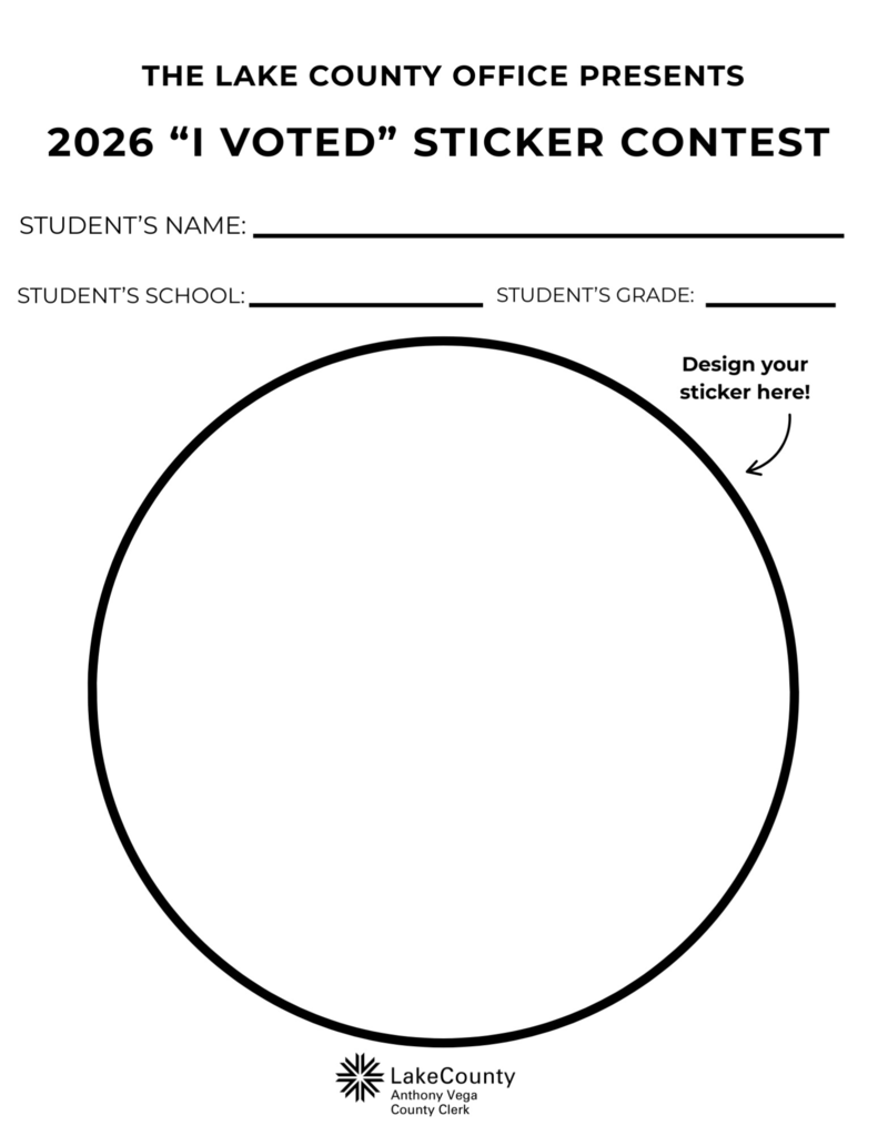 I Voted Sticker Contest