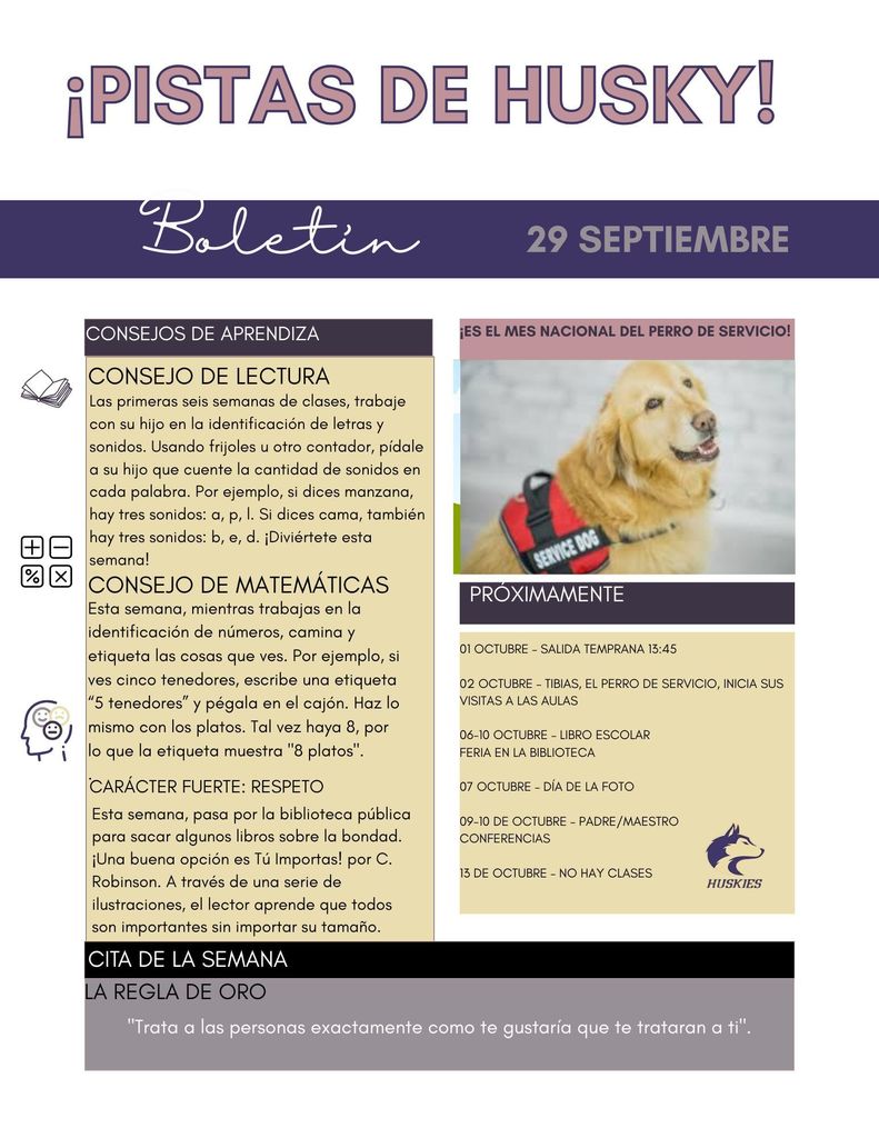 BOLETÍN SEMANAL