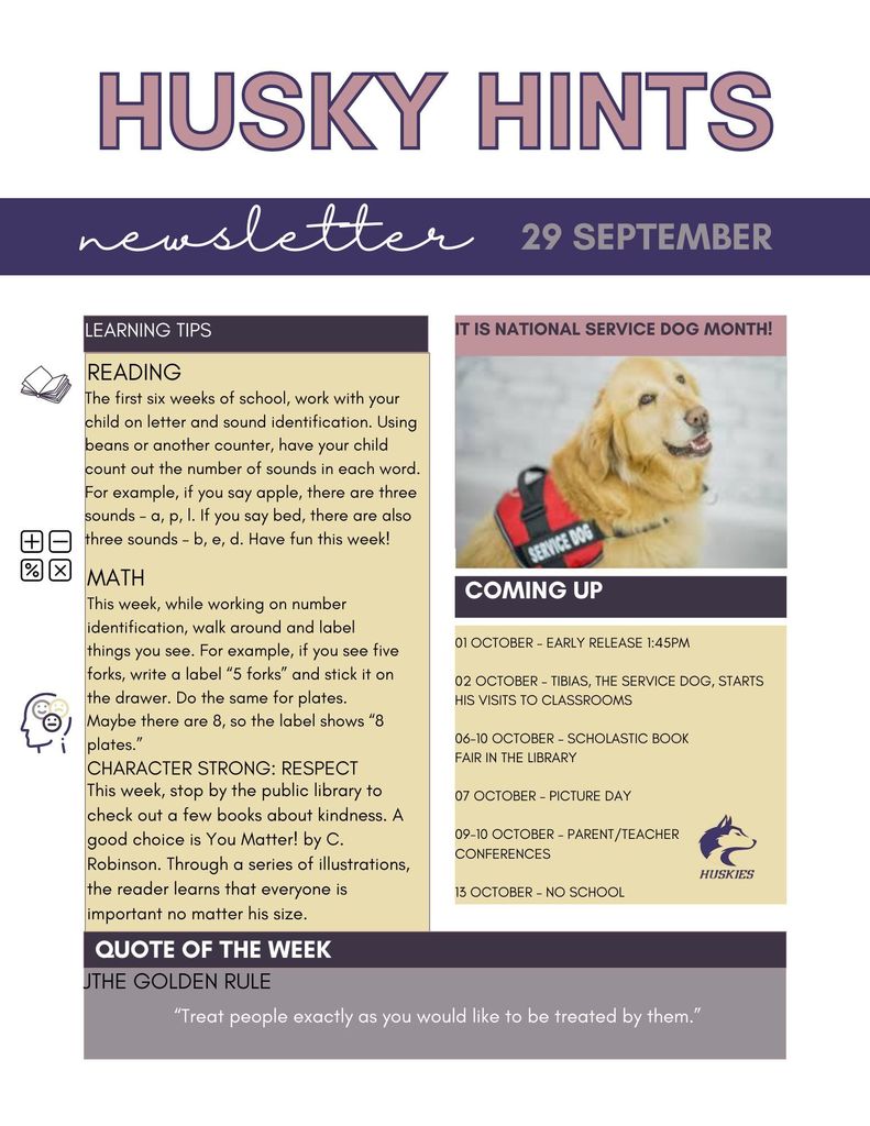 Husky Hints